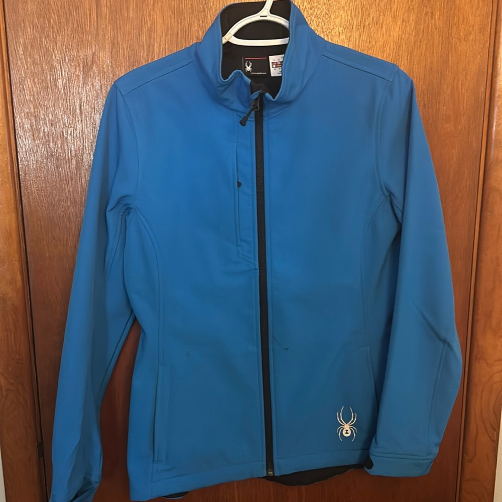 Blue spider coat
